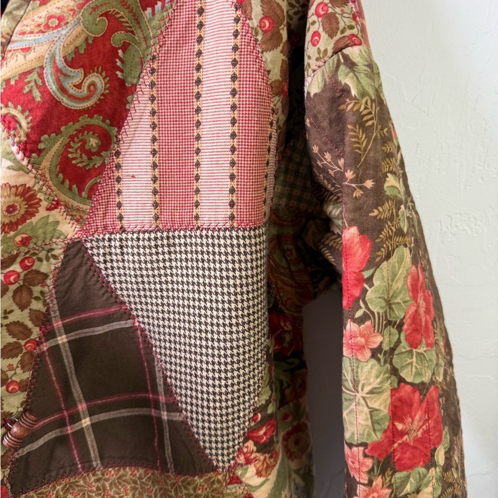 Vintage Patchwork jacket - image 5